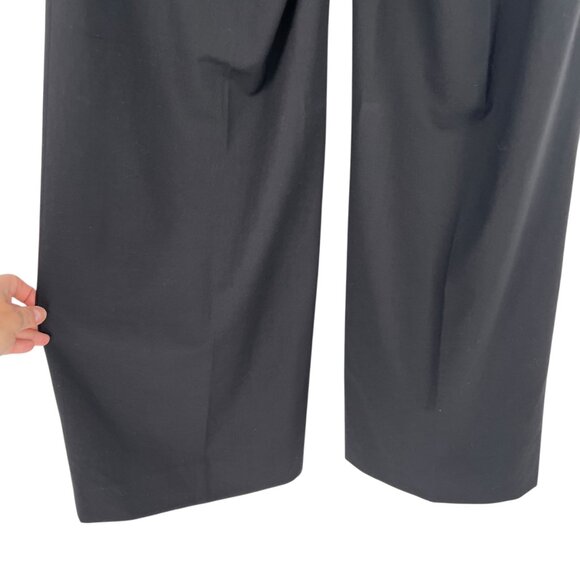 Calvin Klein Womens Wide Leg Pants Size 10 Black NWT - Picture 8 of 11